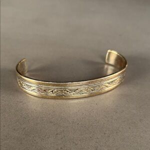 Vintage Sterling Silver Men's Bracelet by Troy Laner Navajo